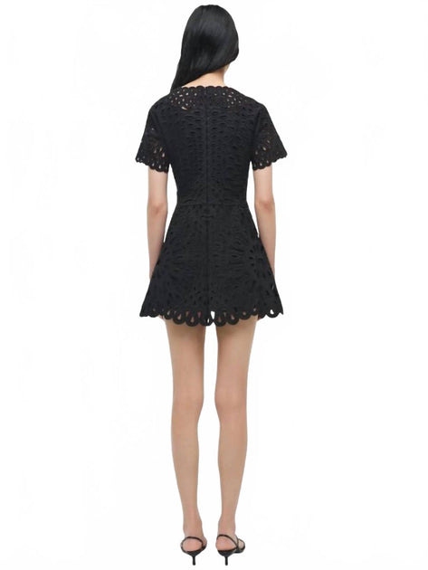SIMKHAI Emrys Mini Dress Black US 4 3
