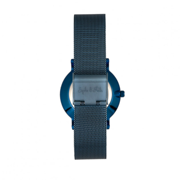 Sophie & Freda Savannah Mesh Bracelet Watch With Swarovski Crystals Sophie And Freda Savannah Mesh Bracelet Watch w/Swarovski  main image 3