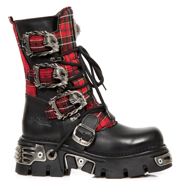New Rock 391T-S1 Gothic Boots Grey EU 40 3