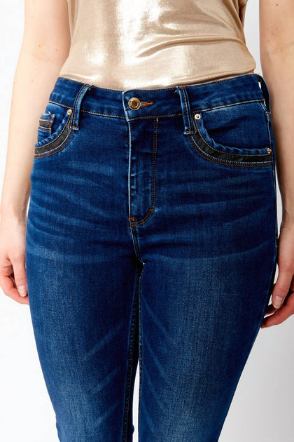 Frank Lyman Slim Fit Jeans Blue 4
