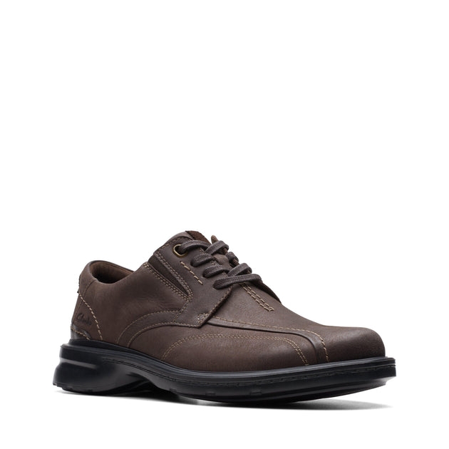 Clarks Gessler Lace Casual Shoe Brown 12 3
