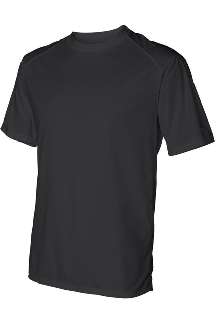 Badger B-Core Sport Shoulders T-Shirt Black Medium 4