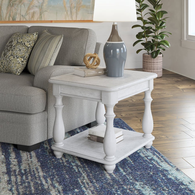 Wallace & Bay Mariano End Table Gray 3