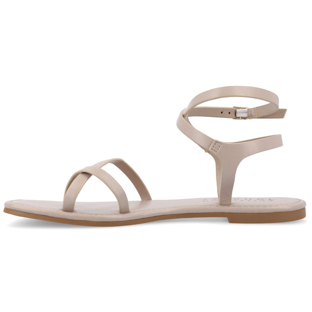 Journee Collection Charra Sandals Grey US 10 3