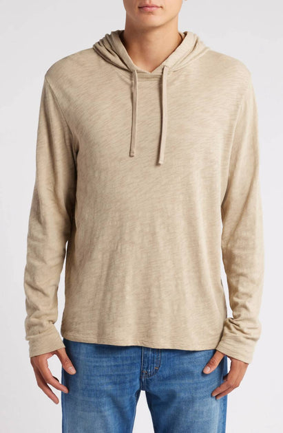 ATM Slub Jersey Hoodie Beige Large 2