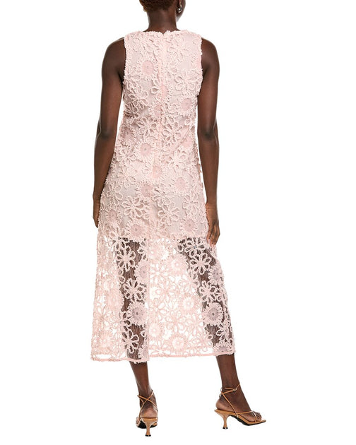 Endless Rose Lace Cami Maxi Dress Pink Small 3