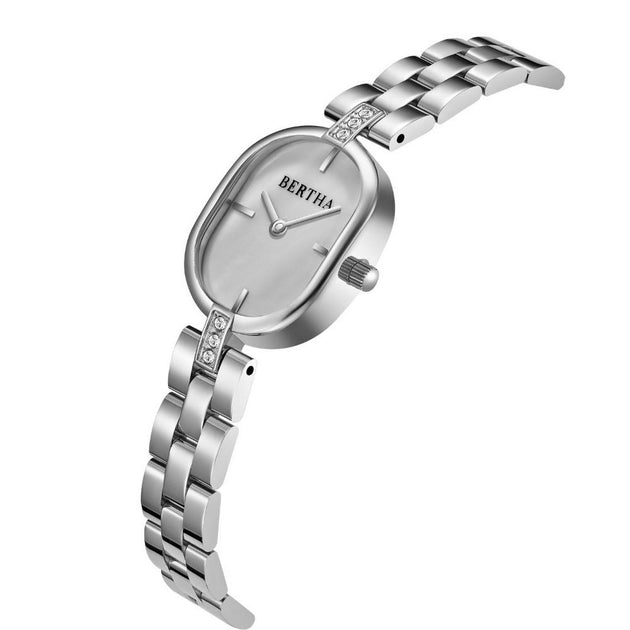 BERTHA Lana Mother Of Pearl Ladies Watch ShopSimon