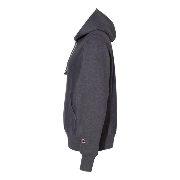  Champion Reverse Weave Hoodie Grey Medium 4