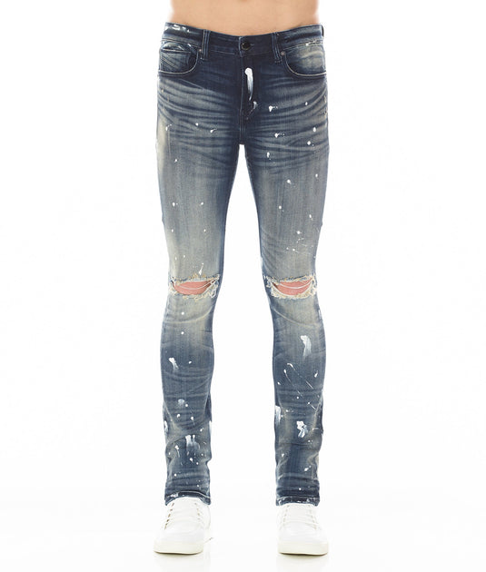 HVMAN Strat Super Skinny Jeans Blue 40 2