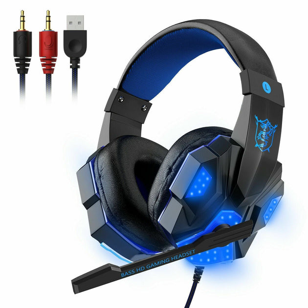 DIGI-BOOM 3.5mm Gaming Headset Schwarz 4
