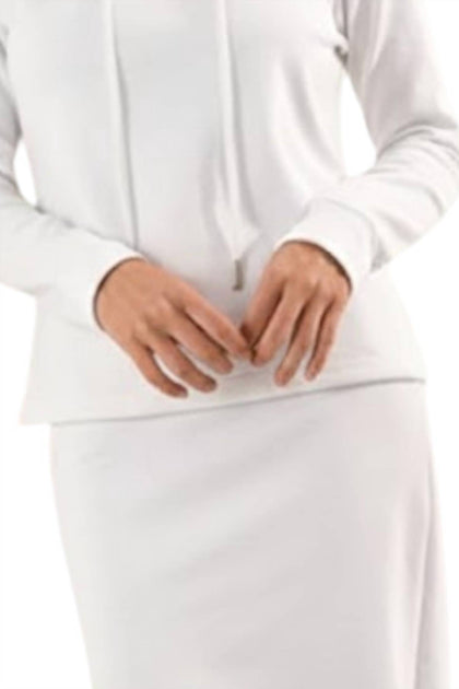 Roslyn Ensemble à Capuche Copia De Blanc Small 3
