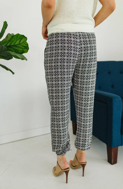 Pink Martini Claire Jogger Pants Grey XS 3