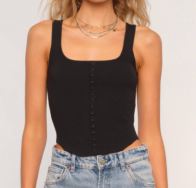 Heartloom Parker Tank Top Black XL 3