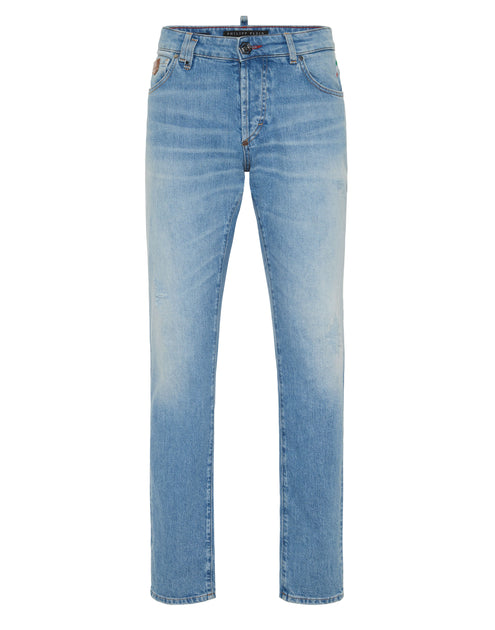 Philipp Plein Super Straight Jeans Blue 40 2
