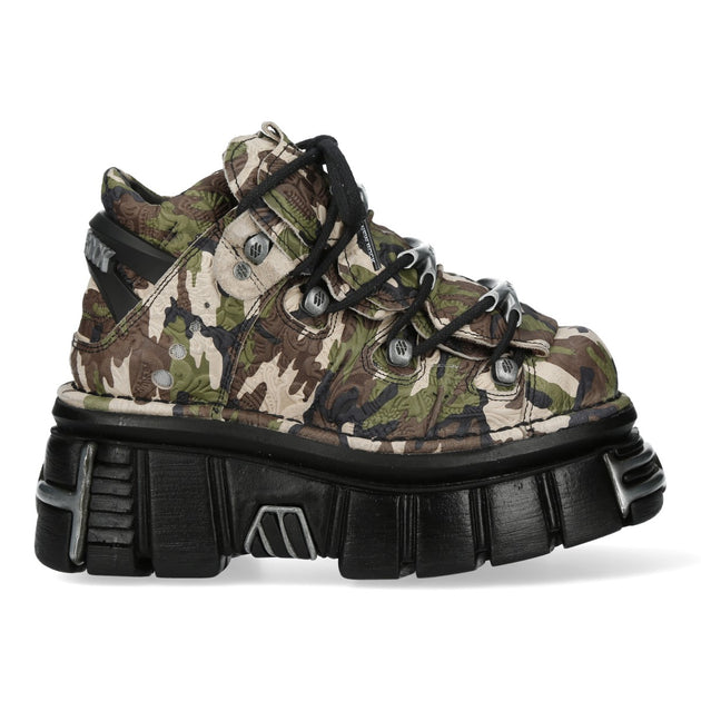 New Rock M-106-C169 Ankle Boots Camouflage EU 39 2