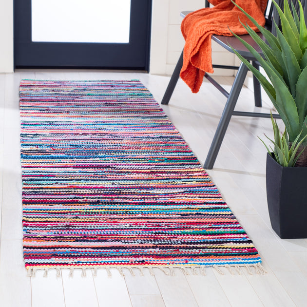 Safavieh RAR128 Rag Rug Multi 3