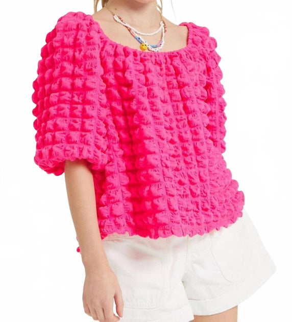 GoodGirl Bubble Top Pink Large 2