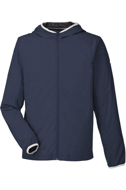 Nautica Stillwater Hooded Windbreaker Blue Large 4