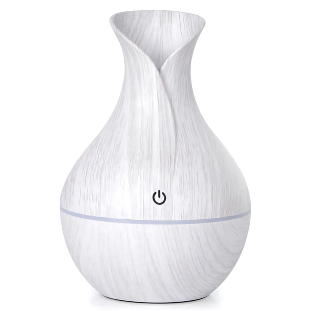Kenro Mini Aromatherapie Luftbefeuchter Dunkles Holz 4