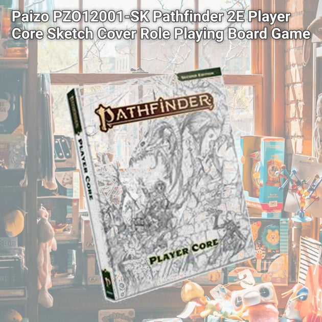 Paizo Pathfinder 2E Player Core Sketch Cover Role Playing Game Book 3