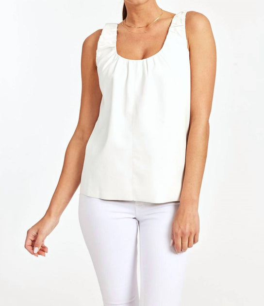 Dolce Cabo Tank Top White Large 2