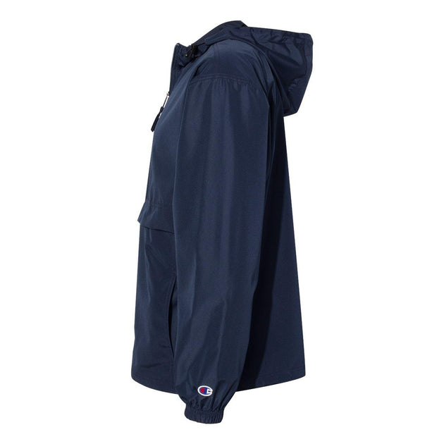 Champion Packable Quarter-Zip Jacket Blue XXL 4