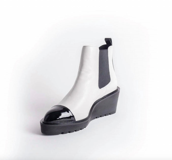 Cecelia New York Gemmain Ankle Boots White US 11 4