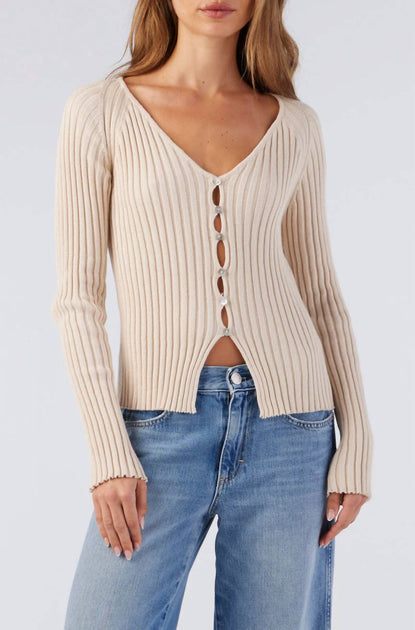AMO Ada Sweater Beige Medium 2