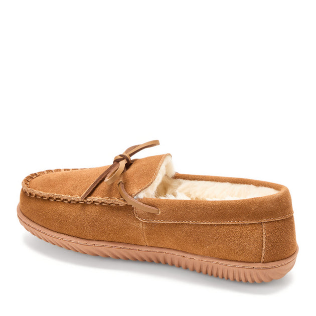 Dearfoams Harriet Moccasin Slipper Black US 7 4