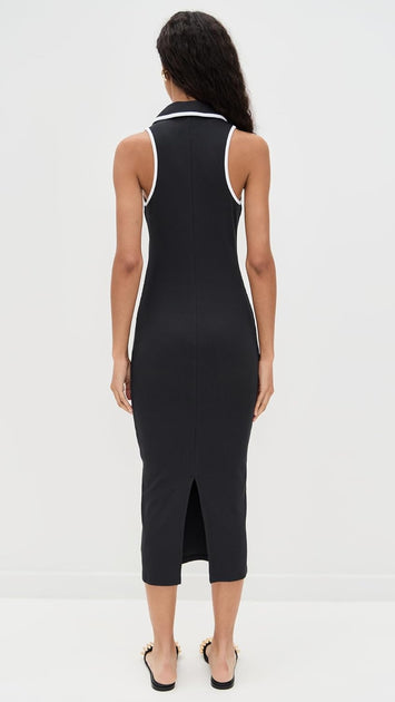 Veronica Beard Darien Midi Dress Black XSmall 4
