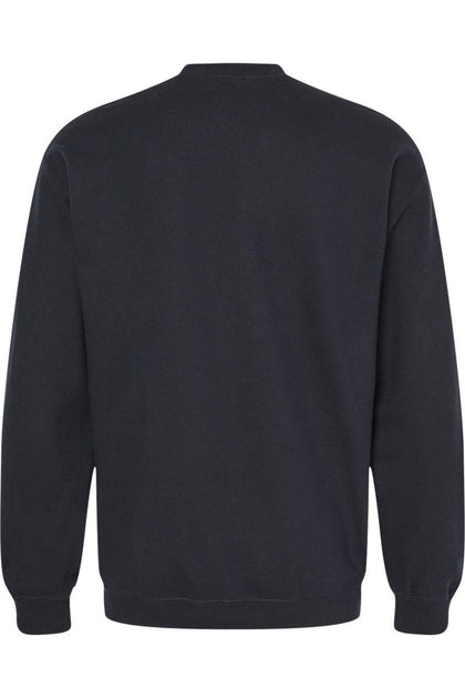 Gildan Softstyle Crewneck Sweatshirt Black XLarge 3