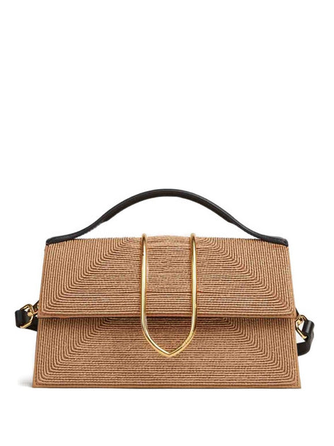 Jacquemus Top Handle Shoulder Strap Bag Beige 2