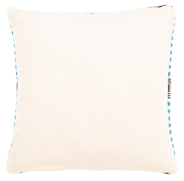Safavieh Raissa Pillow Black/Blue 2