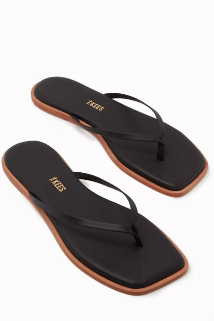 TKEES Dylan Flip-Flop Sandals Black US 6 2