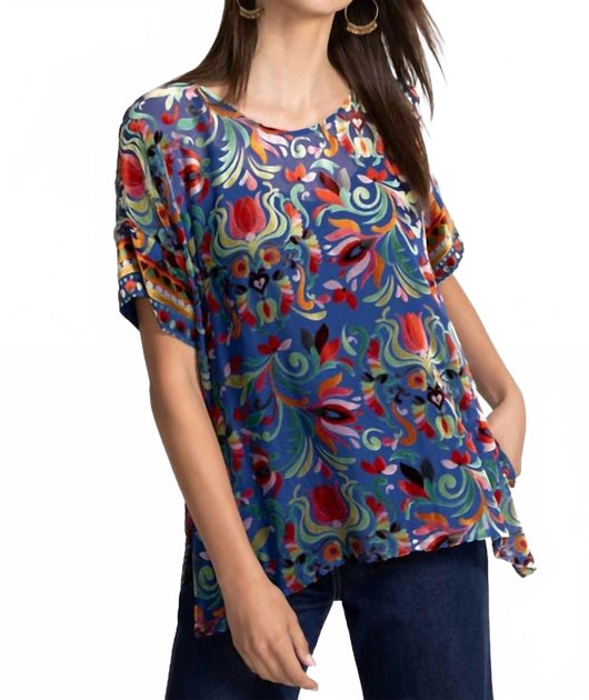 Johnny Was Mariafe Blouse Multi Small 2