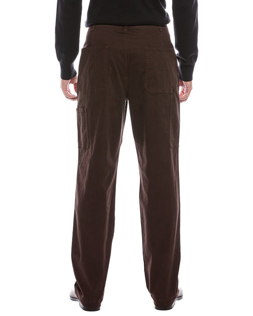 Vince Louie Garment Dye Utility Pant Brown 31 3