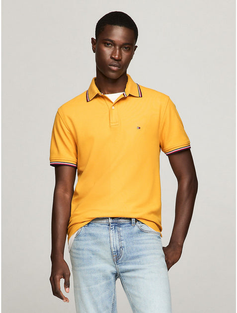Tommy Hilfiger Regular Fit Tommy Wicking Polo Blue XLarge 2