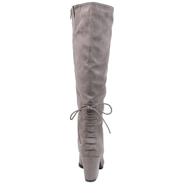 Journee Collection Leeda Boot Grey US 5.5 4