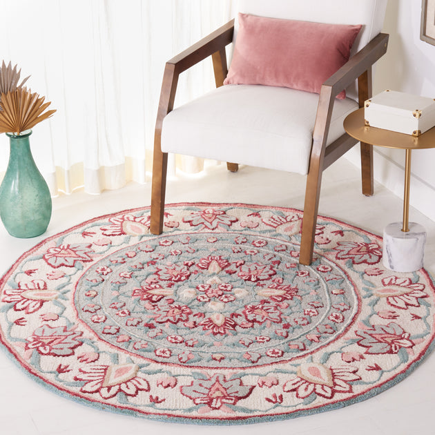 Safavieh Bellagio Area Rug Light Grey Ivory 4