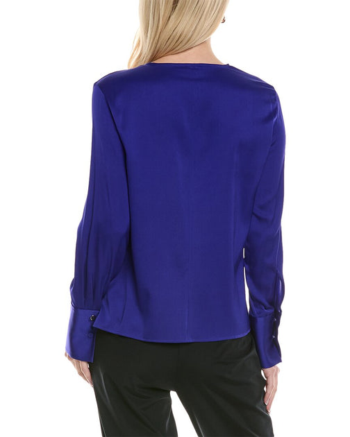 Hugo Boss Bidinta Blouse Blue US 2 3