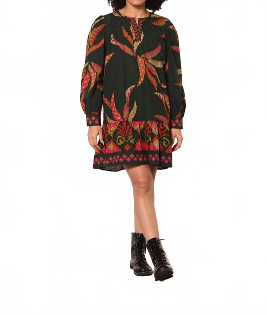 Maude Freya Stitch Dress Multi Medium 2
