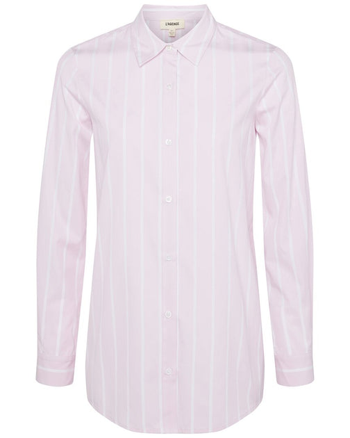 L'AGENCE Layla Tunic Blouse Pink XS 2