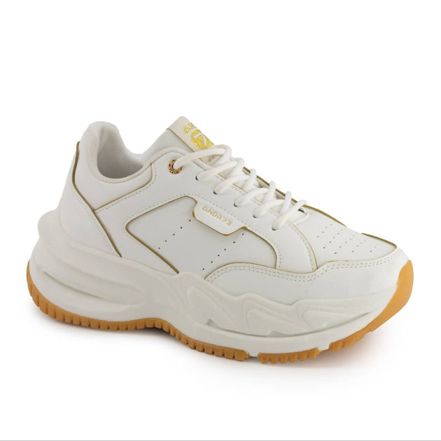 Andrea Platform Sneakers White US 6 3