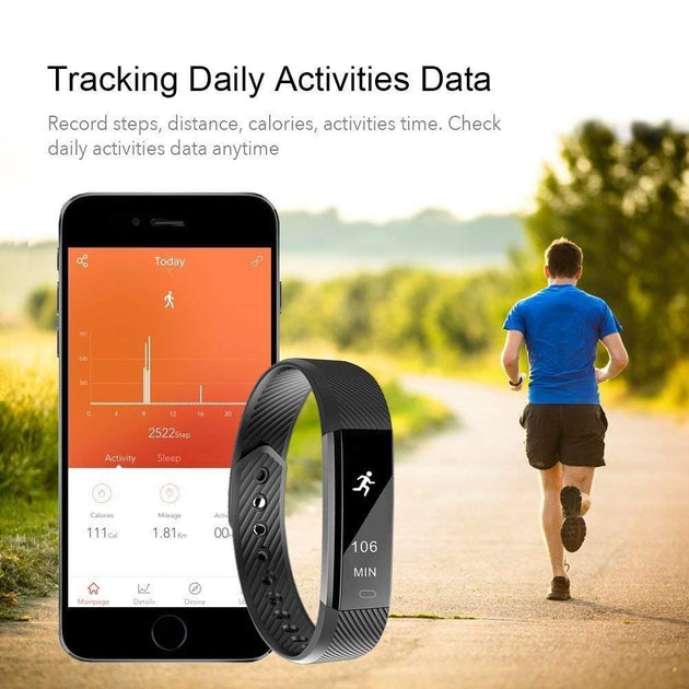 SmartFit Slim Activity Tracker Smart Watch Orange 2