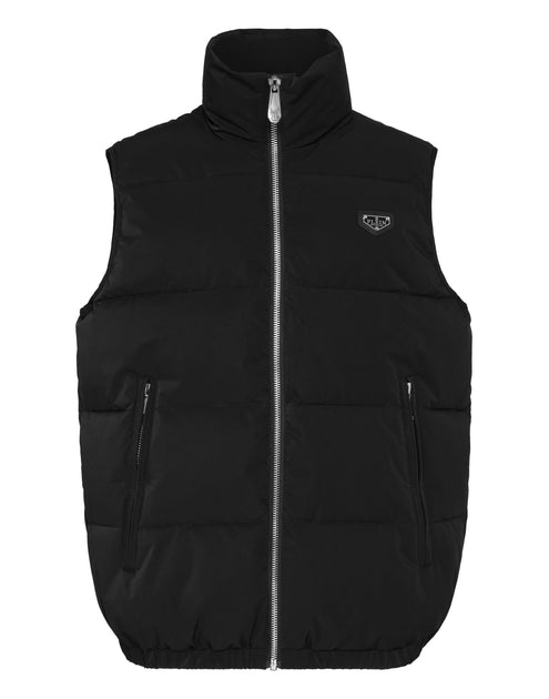 Philipp Plein Nylon Down Jacket Vest Black XXL 2