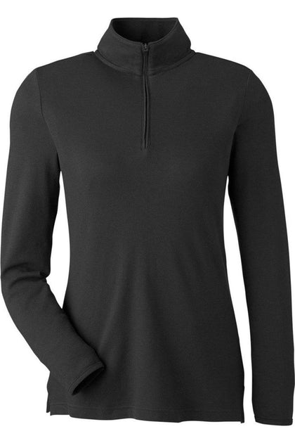 Devon & Jones New Classics Performance Quarter-Zip Pullover Black XS 2