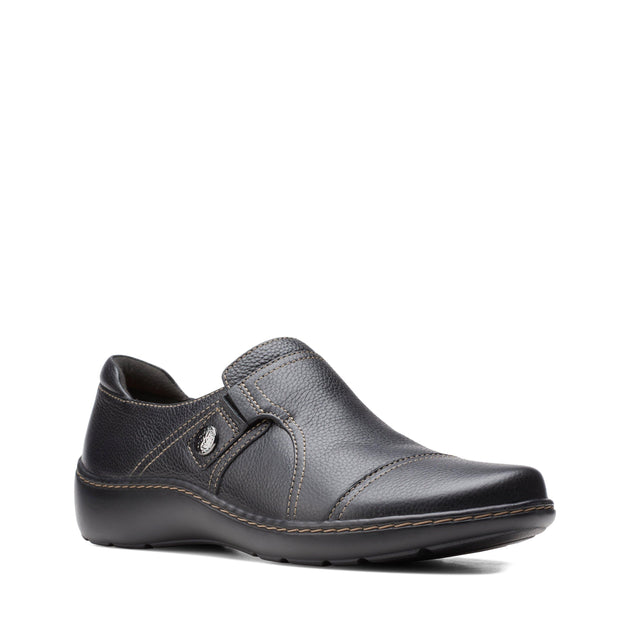 Clarks Cora Poppy Slip-on Black US 11 3