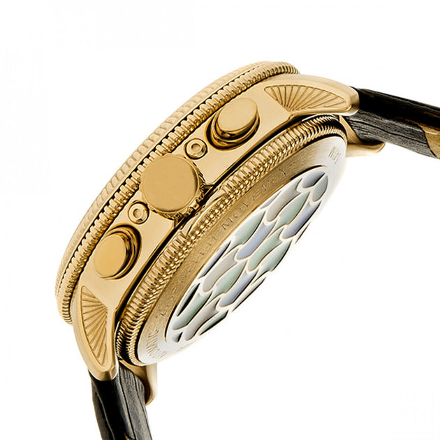 Heritor Aura Automatic Watch Gold 4