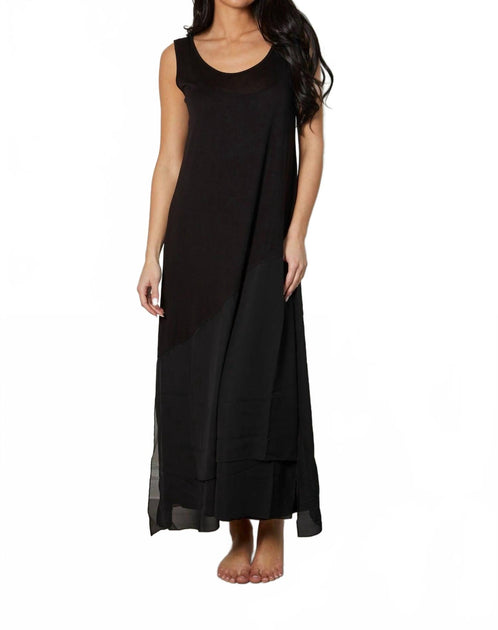 Robe Foulard Angel Apparel Noir Medium 2