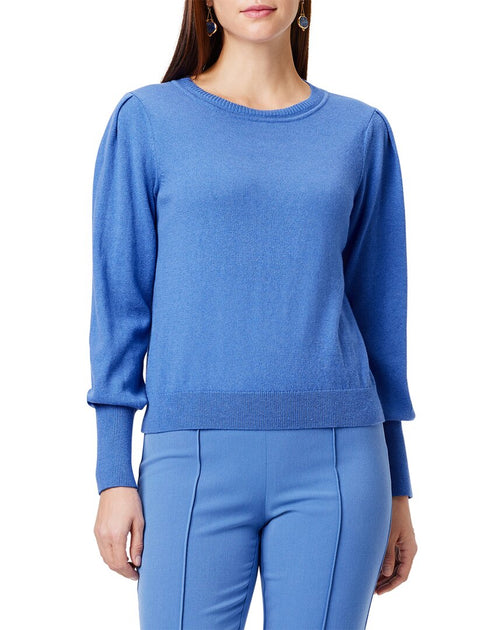 Nic + Zoe Femme Sleeve Pullover Schwarz Groß 2